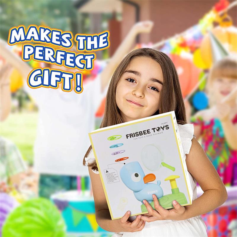 Flying Disc Launcher Toy for Kids