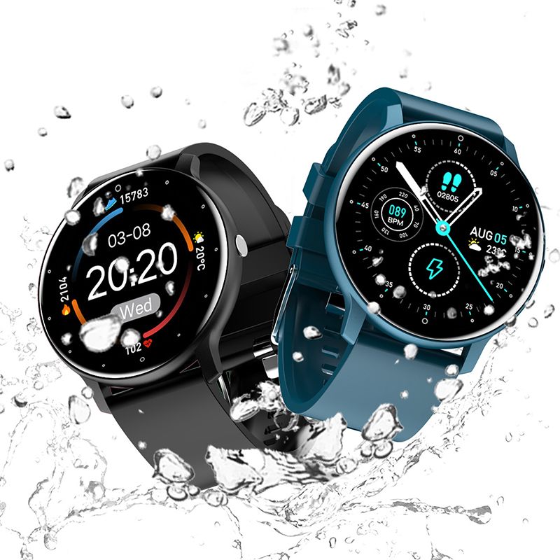[All day monitoring of heart rate and blood pressure]Pousbo? Multifunctional Waterproof Sports Smartwatch