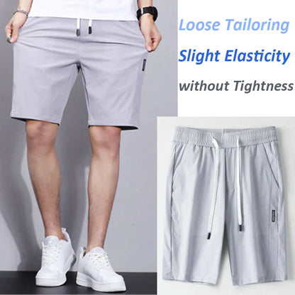 Men’s Ice Silk Casual Breathable Shorts (✨Buy 2 get 10% off💥AUTO)