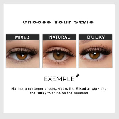 Reusable Premium Magnetic Eyelashes with Applicator