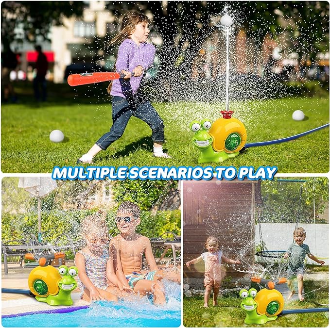 BUY 2 GET 10% OFFWater Sprinkler Baseball Toy