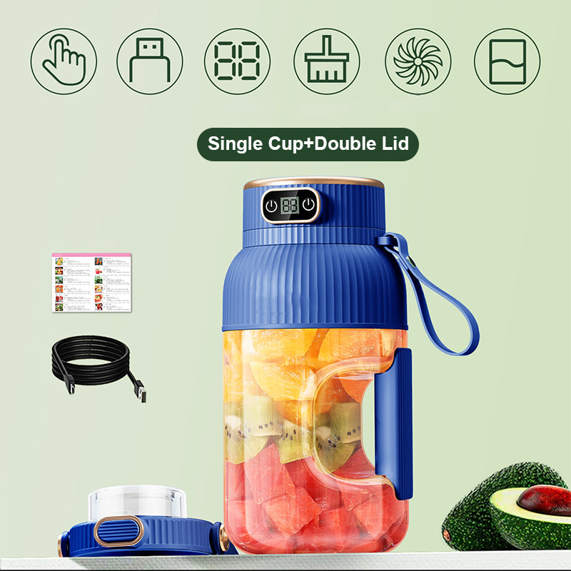 🔥Summer Hot Sale ❄️Multifunctional Portable Juicer Cup With Digital Display