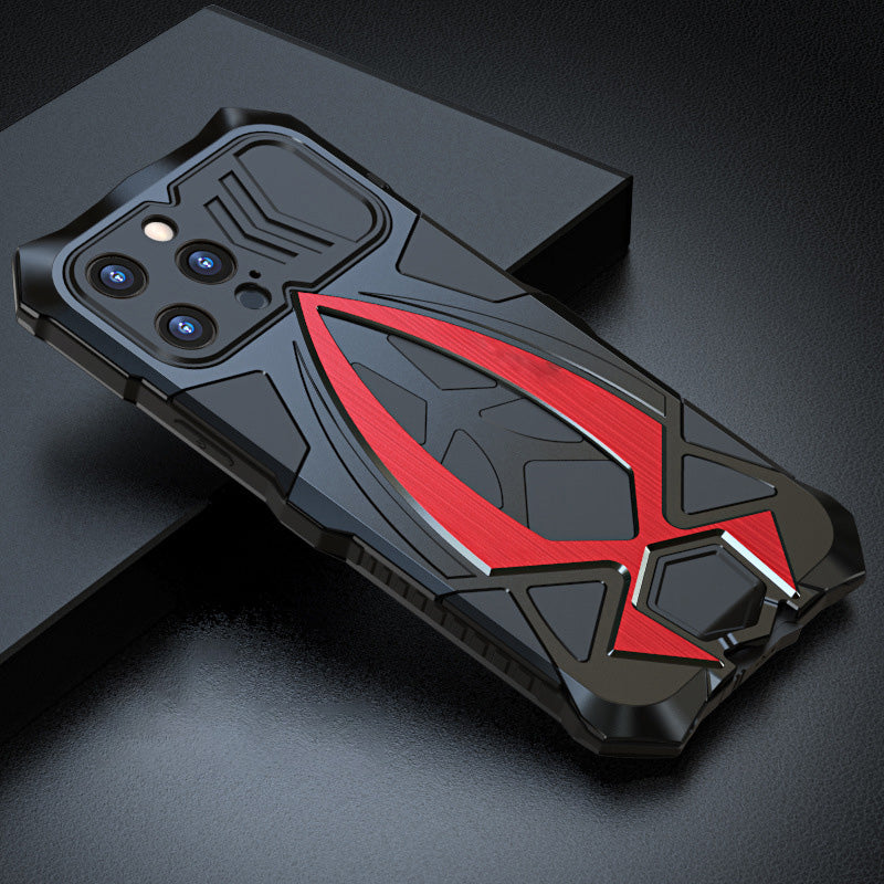 [Best Gift For Phone] Metal Armor Sports Car Style iPhone Case