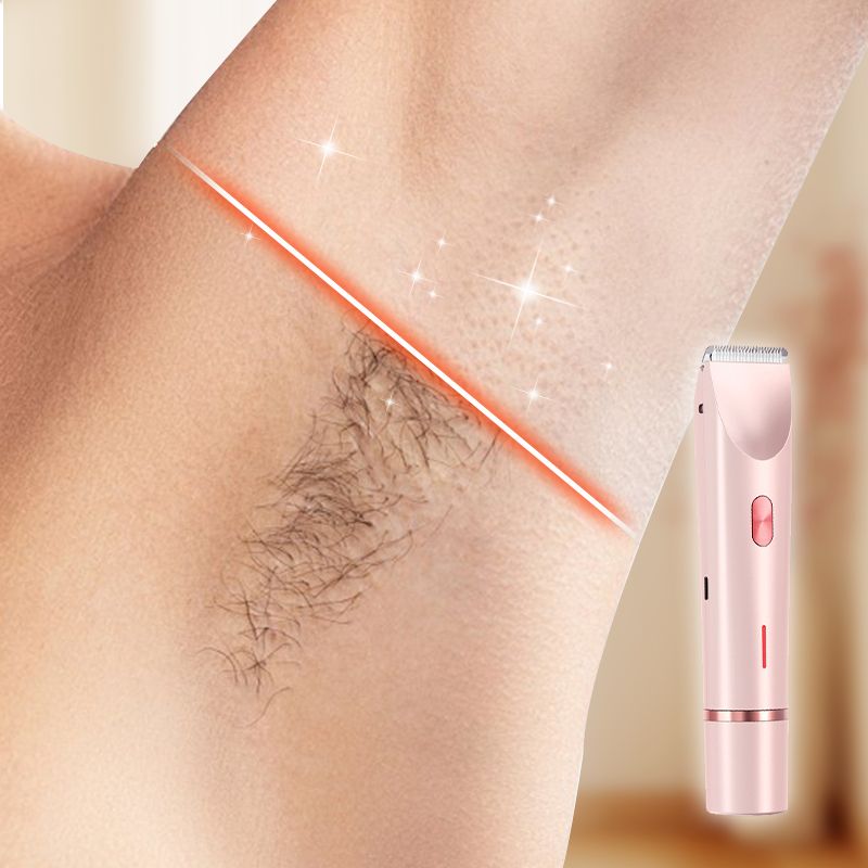 ¾Dual-Head EpilatorIPX7 Waterproof - Hair Removal & Trimming | 21-Day Silky Skin  Cordless Design | Hypoallergenic |
