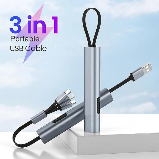'-in-1 Fast Charging Cable