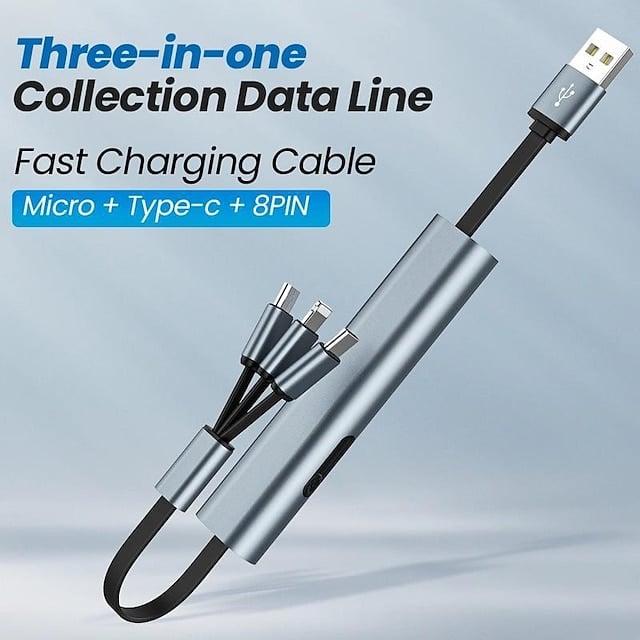 '-in-1 Fast Charging Cable