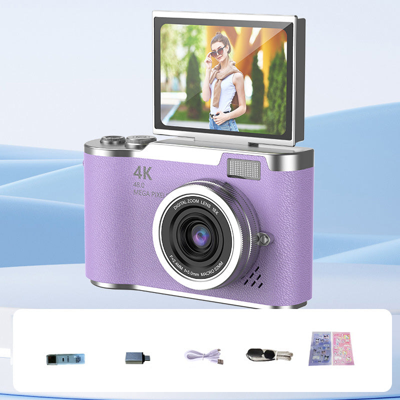 4K HD Flip-Screen Digital Camera