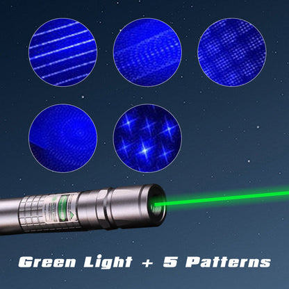 Color Pattern Laser Flashlight