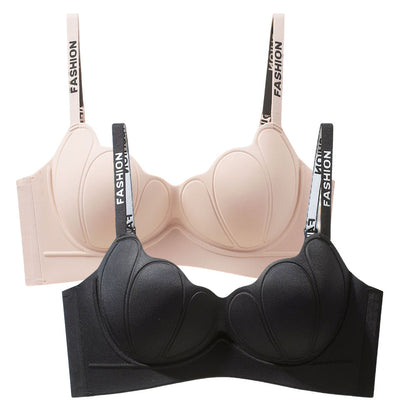 Comfortable Petal-Shaped Seamless Bra