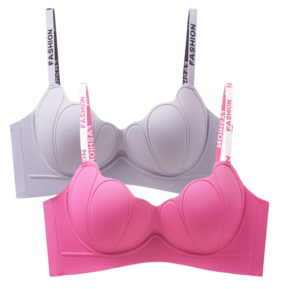 Comfortable Petal-Shaped Seamless Bra