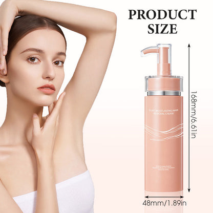 Gentle Hair Removal Cream for Underarms, Legs, and Arms